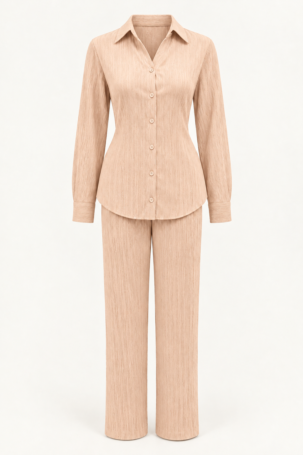 Peach beige full outfit